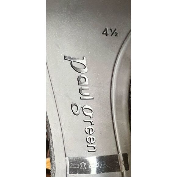 Paul Green Ophelia Pointed Toe Pumps in Black NWOB Size 4 1/2 / US 6 1/2 - Picture 11 of 11